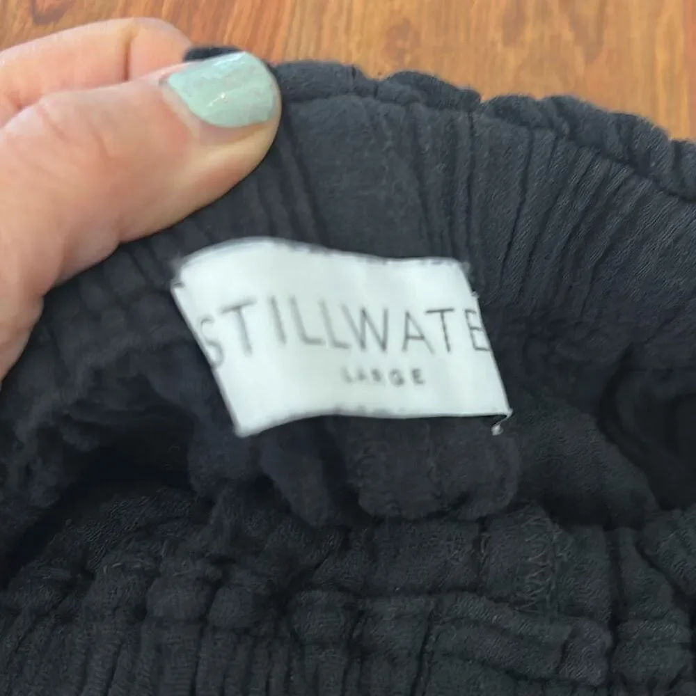 Stillwater Barcelona blackgaze drawstring short size L